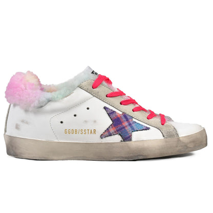 GOLDEN GOOSE - gwf00101-f001950-tartan