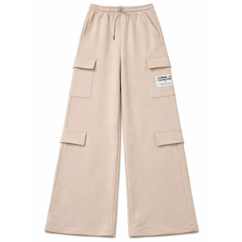 COMME DES FUCKDOWN - pantaloni cargo beige