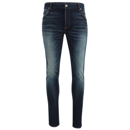 BALMAIN - jeans skinny blu