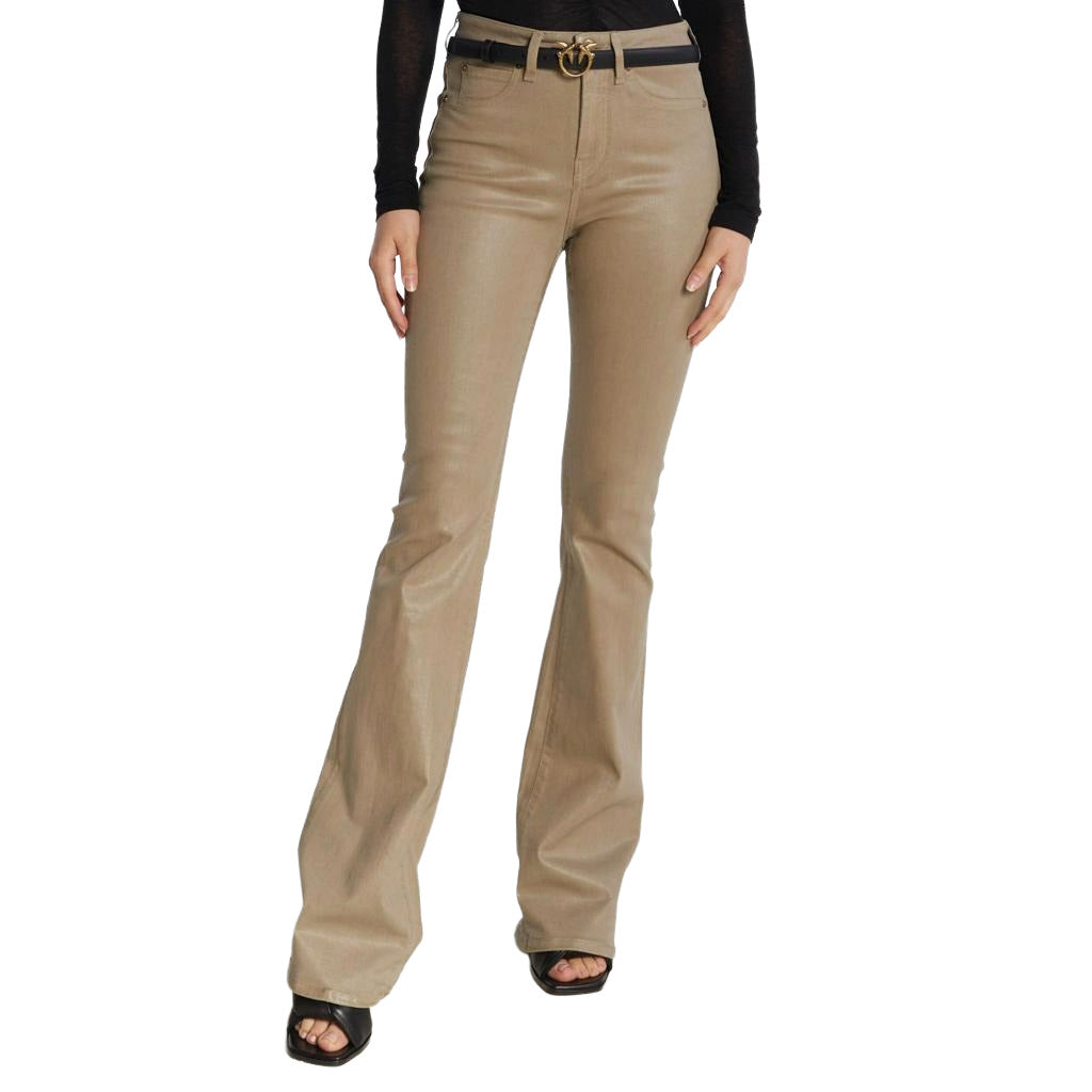 PINKO - Pantaloni flora pinko