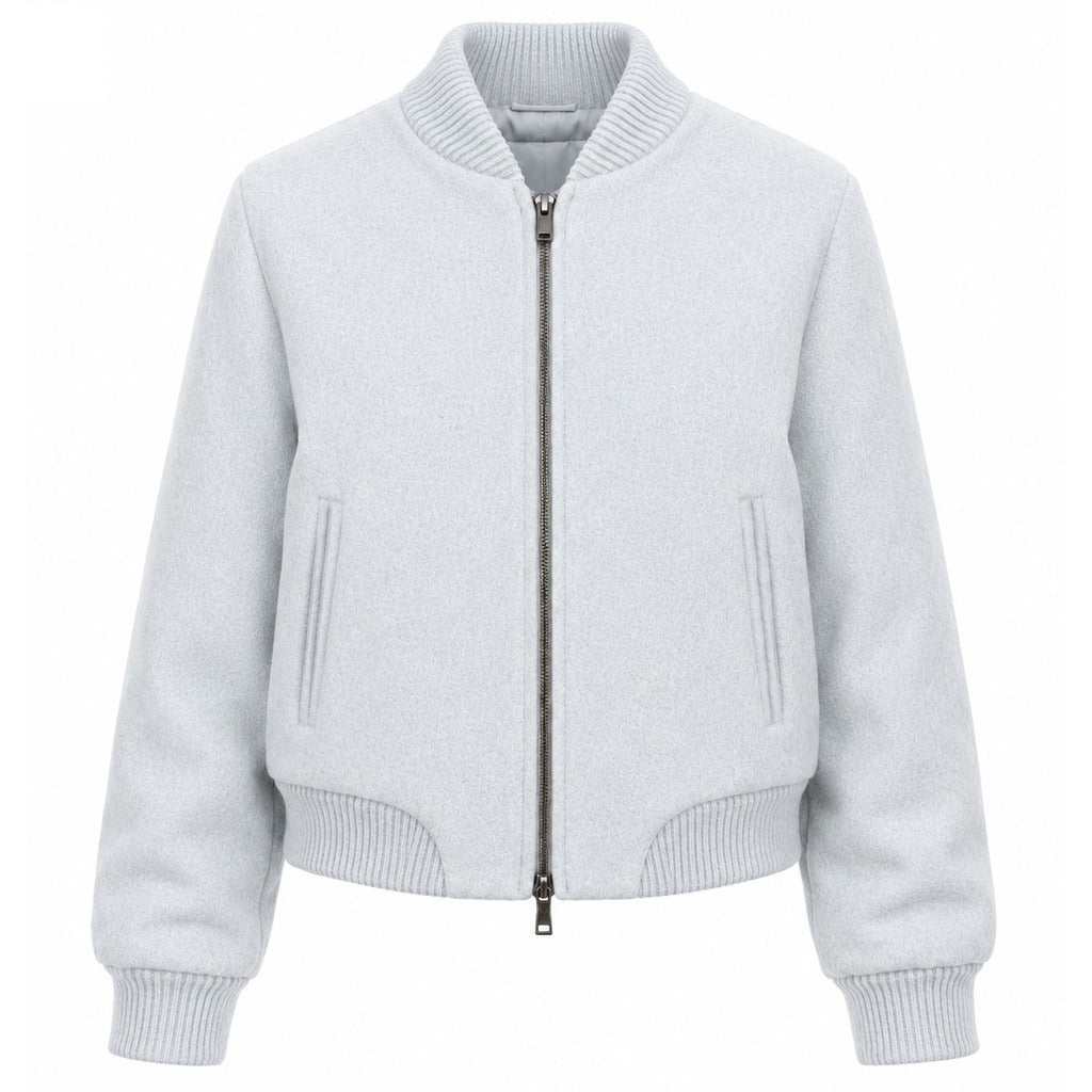 LORO PIANA TESSUTO - bomber capolavoro nero