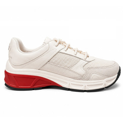 EMPORIO ARMANI - sneakers calf and mesh