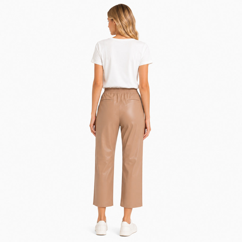 PINKO  - pantalone in pelle