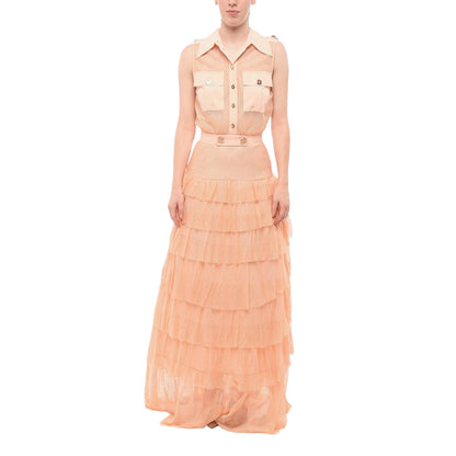 ELISABETTA FRANCHI - RED CARPET Chemisier a Balze