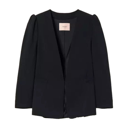 TWINSET - giacca blazer con maniche a sbuffo