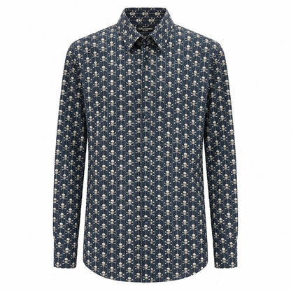 DOLCE &amp; GABBANA - camicia stampa teschi