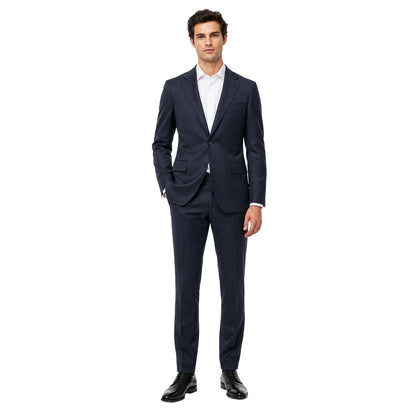 ERMENEGILDO ZEGNA TESSUTO - Completo lana blu scuro