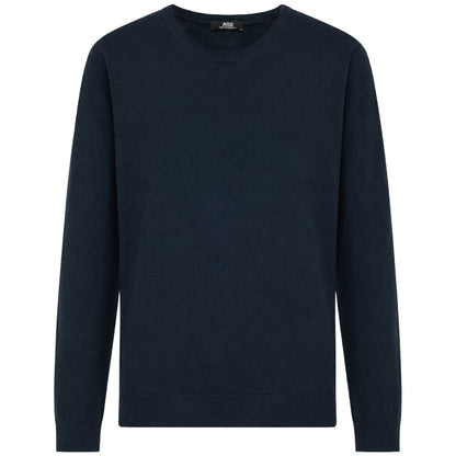 ALPHA STUDIO  - maglia girocollo seta e cashmere