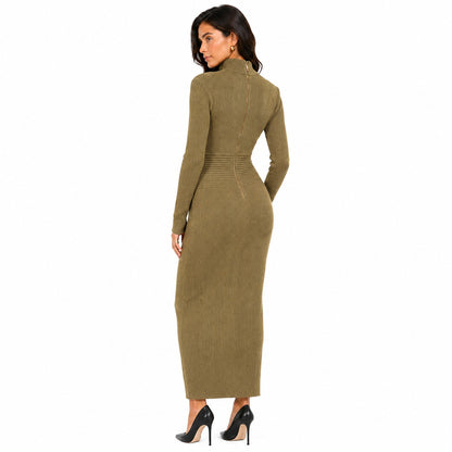 BALMAIN - abito a costine