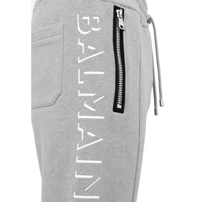 BALMAIN - pantaloni jogging grigi