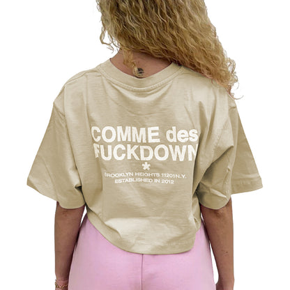 COMME DES FUCKDOWN - cfabw-00097-beige