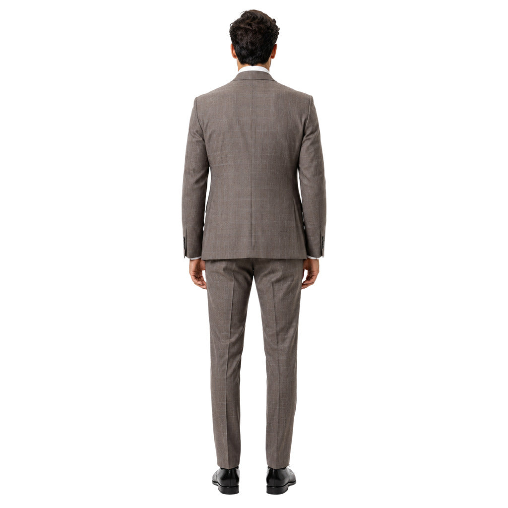 ERMENEGILDO ZEGNA TESSUTO - Completo lana principe di galles