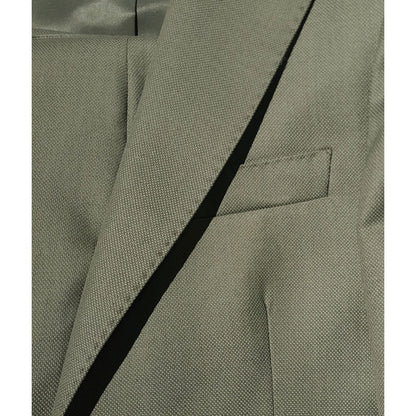 ERMENEGILDO ZEGNA TESSUTO - Completo lana verde army