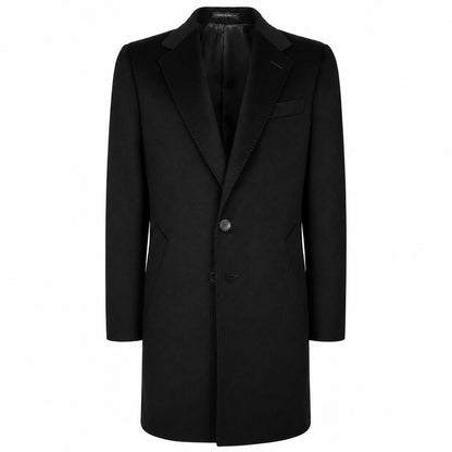 LORO PIANA TESSUTO - cappotto capolavoro nero