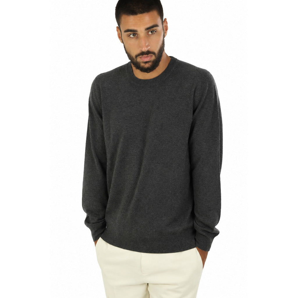 BRUNELLO CUCINELLI - maglia cashmere grigio scuro