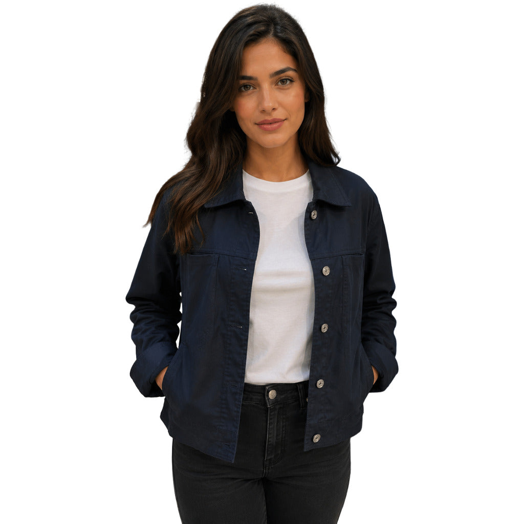 PARAJUMPERS- giacca fresna blu