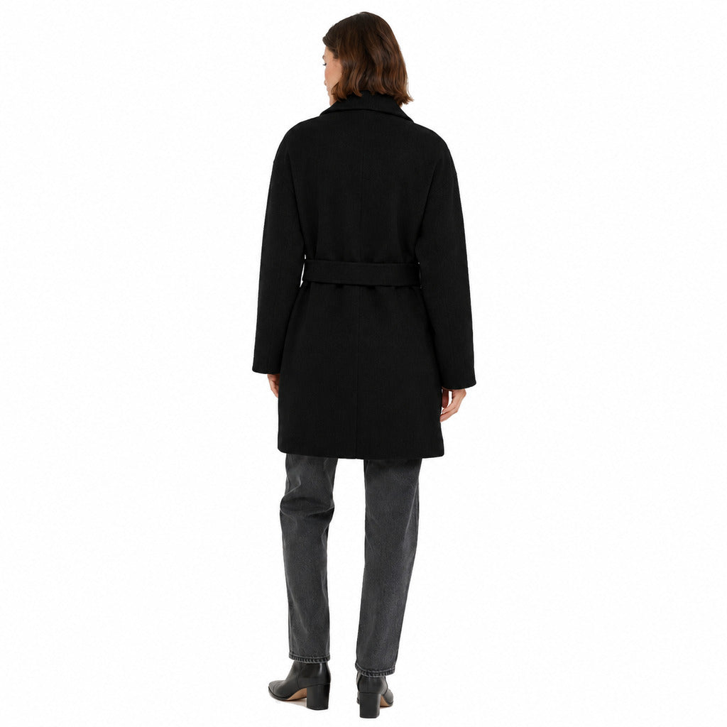 BAGUTTA - cappotto lana con cintura