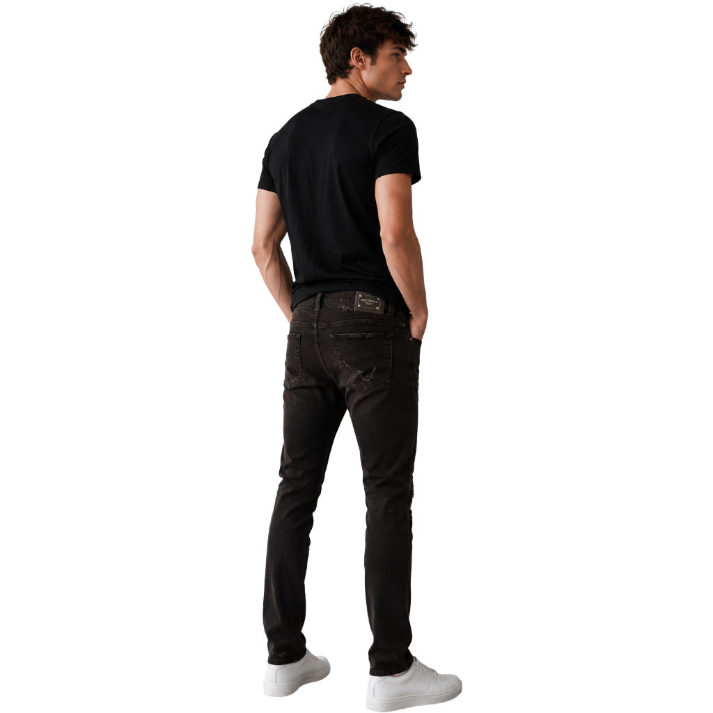 DOLCE &amp; GABBANA - jeans strappati neri