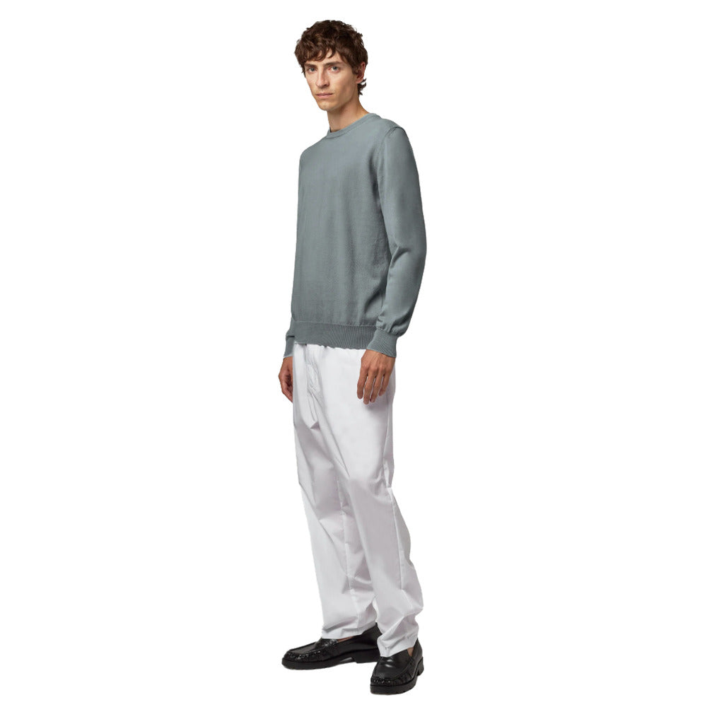 ALPHA STUDIO- maglia girocollo asfalto