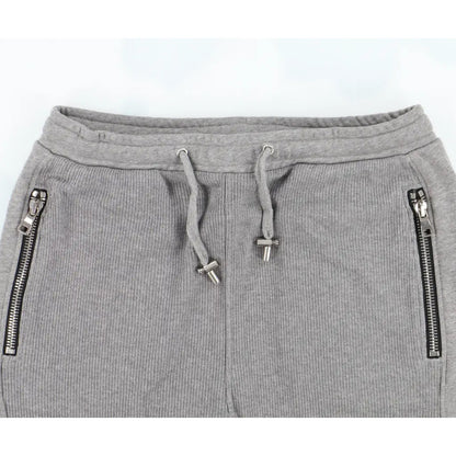BALMAIN - pantaloni jogging grigi