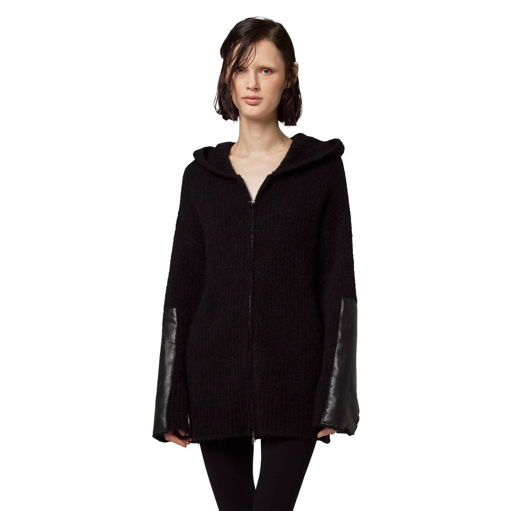 ALPHA STUDIO - maglia cappuccio costa inglese