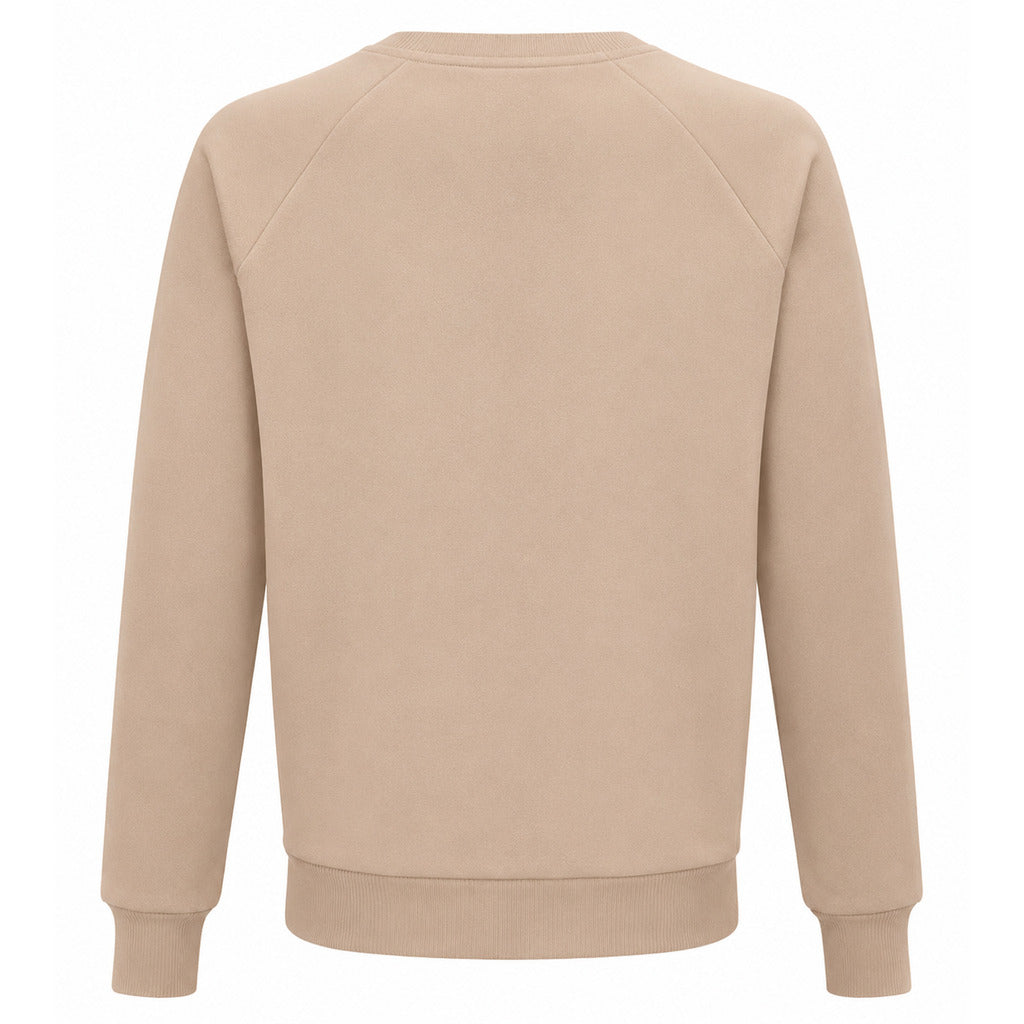 BALMAIN - felpa girocollo beige