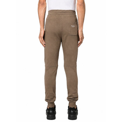 BALMAIN - pantaloni jogging cammello