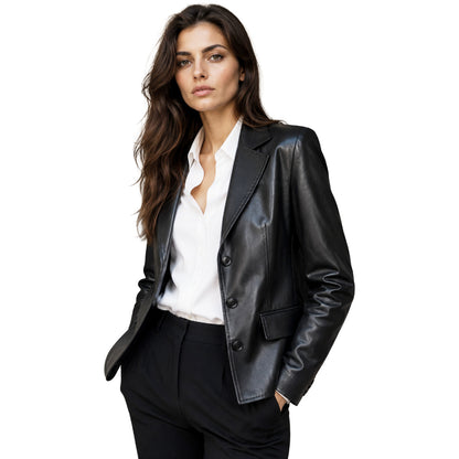 DOLCE &amp; GABBANA - giacca in pelle