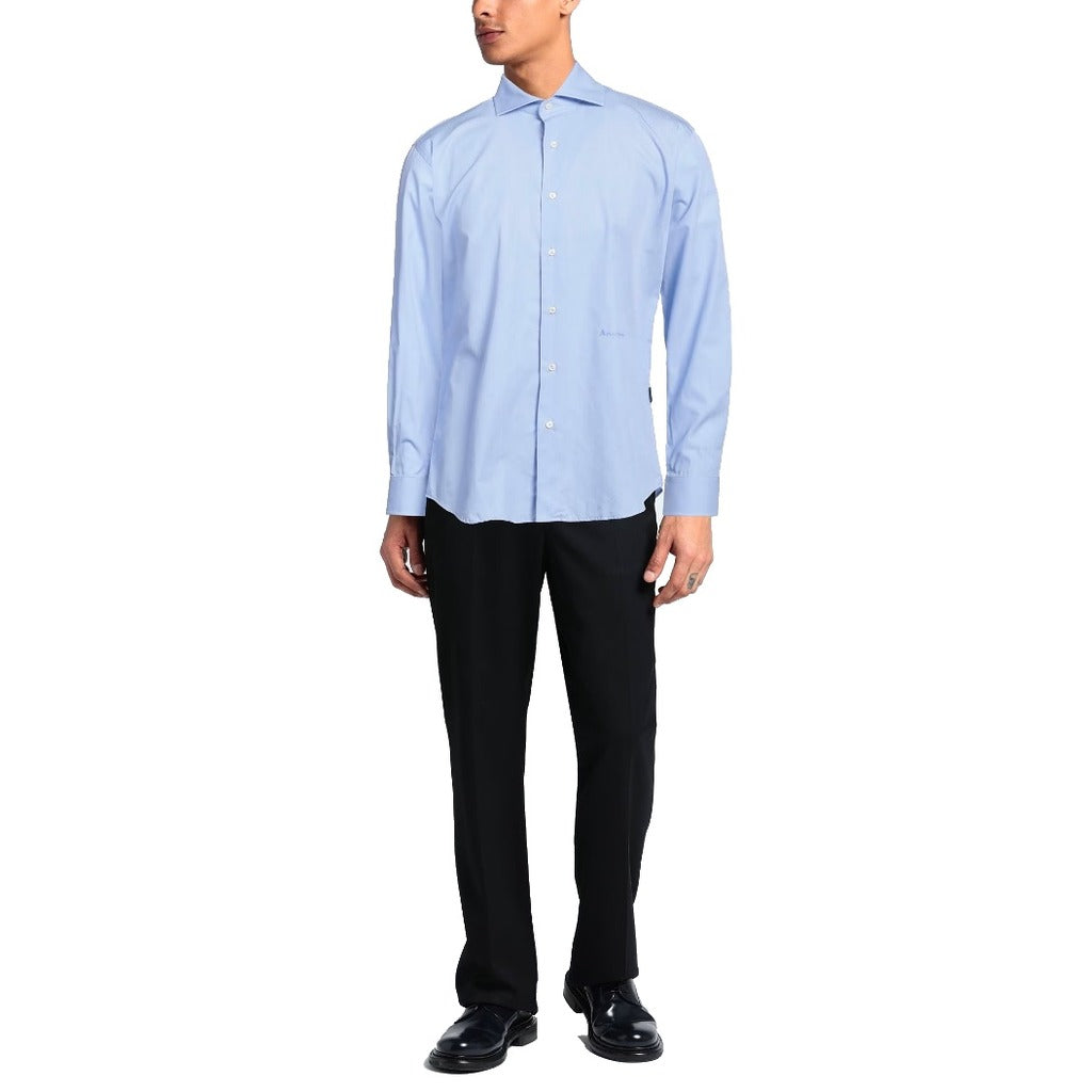 AQUASCUTUM - camicia-38400-celeste