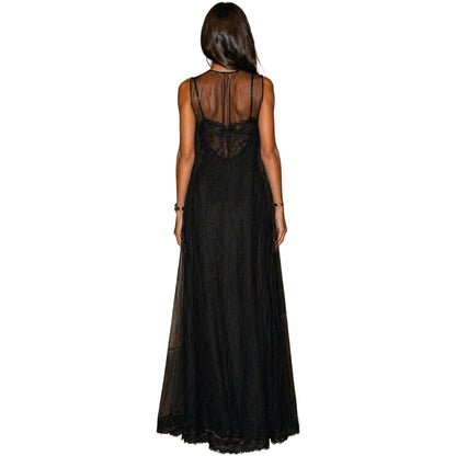 DOLCE &amp; GABBANA - abito doppiato nero