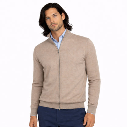 BAGUTTA - cardigan finezza 16 bluette