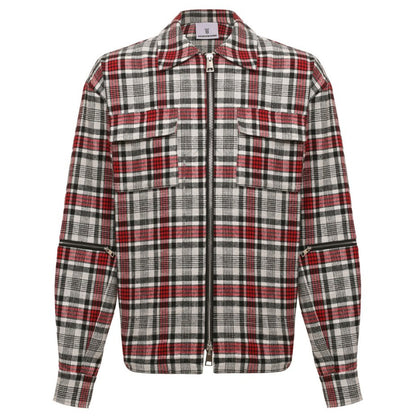 DIEGO VENTURINO - giacca tartan all-zip
