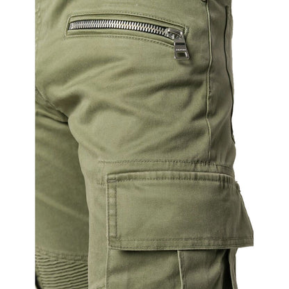 BALMAIN - pantaloni cargo verdi