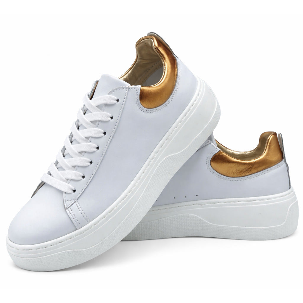 PATRIZIA PEPE - sneakers pelle bianche