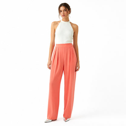 PATRIZIA PEPE - pantaloni racy coral