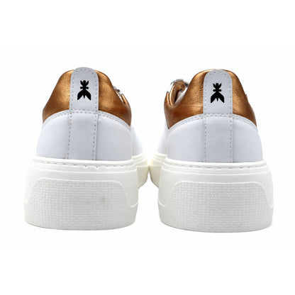 PATRIZIA PEPE - sneakers pelle bianche