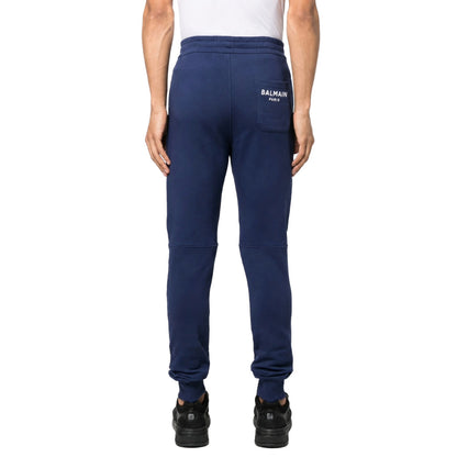 BALMAIN - pantaloni jogging blu