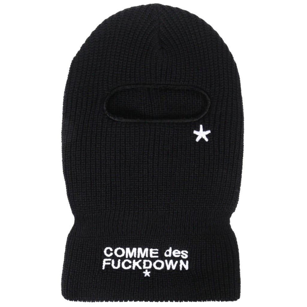 COMME DES FUCKDOWUN - cdfa704-balaclava-nero