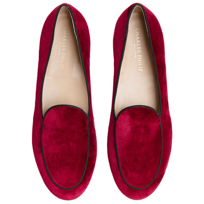 CHARLES PHILIP - matteo2-velvet-burgundy