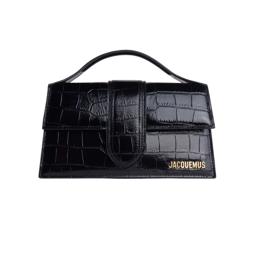 JACQUEMUS - baw00007-black-croco