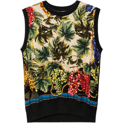 DOLCE &amp; GABBANA - maglia smanicata natura