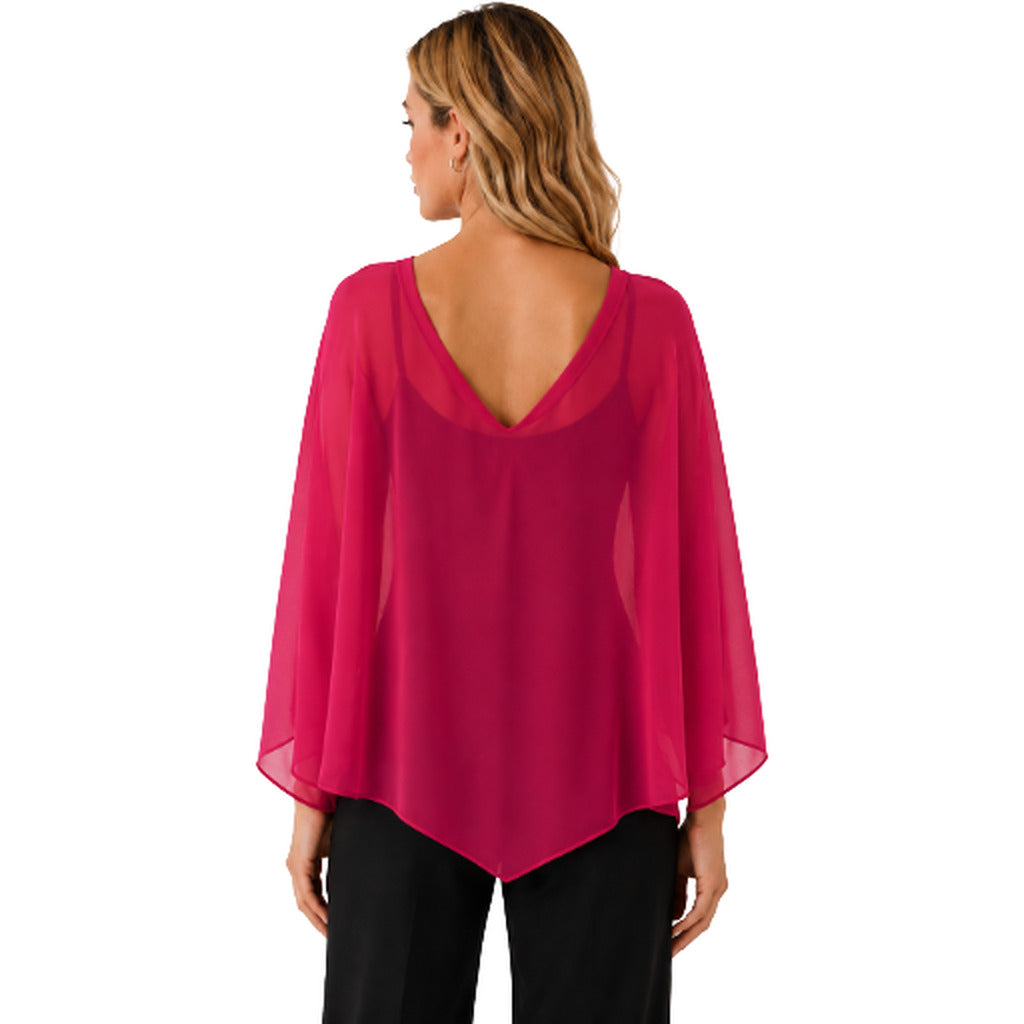 PATRIZIA PEPE - blusa rosa cherry