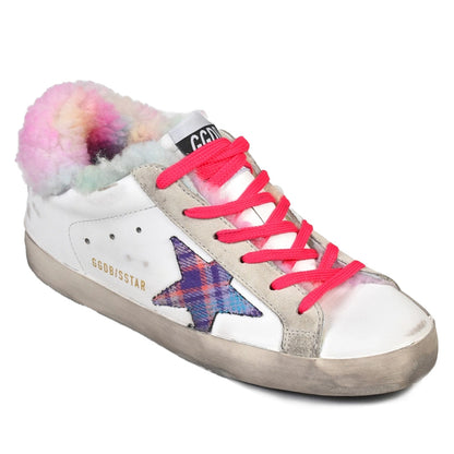 GOLDEN GOOSE - gwf00101-f001950-tartan
