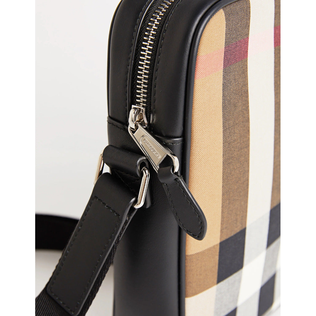 BURBERRY - mlpaddy-chkbin-taupe