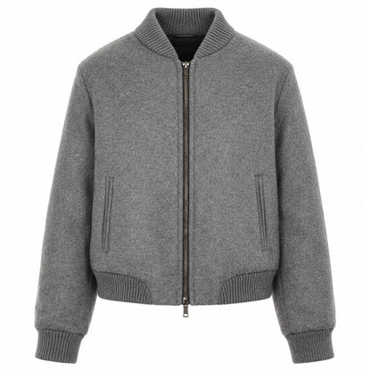 LORO PIANA TESSUTO - bomber capolavoro nero