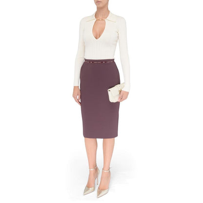 ELISABETTA FRANCHI  - gonna con spacco