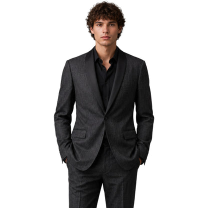 DOLCE &amp; GABBANA - giacca monopetto blu notte