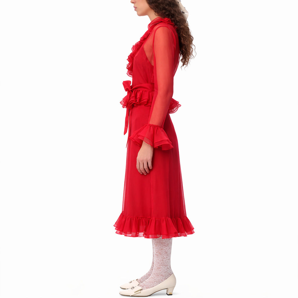 VALENTINO GARAVANI - 6b3vaes71c8-rosso