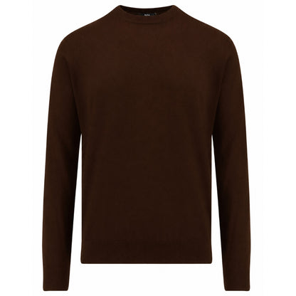 ALPHA STUDIO  - maglia girocollo seta e cashmere
