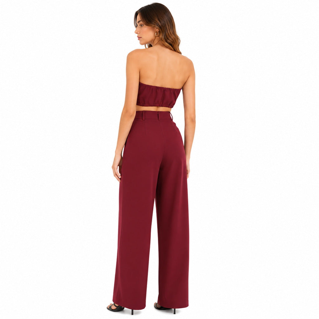 PATRIZIA PEPE - top organic purple